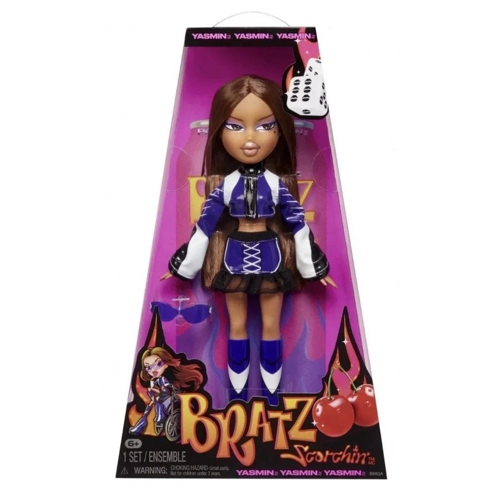 NEW 2025 Bratz Scorchin' Cloe, Sasha, Jade, Yasmin Fashion Dolls Full Set Of 4